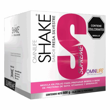 Omnilife Shake Supreme Fresa - QRContraentrega Cali, Valle Del Cauca, Colombia.