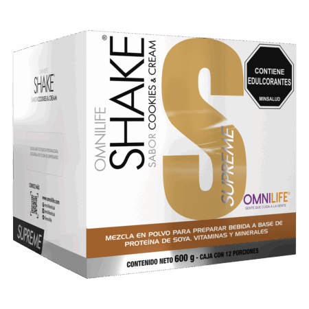 Omnilife Shake Supreme Cookies & Cream - QRContraentrega Cali, Valle Del Cauca, Colombia.