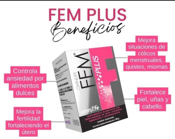 Omnilife Fem Plus 195g - Imagen 4
