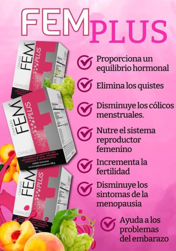Omnilife Fem Plus 195g - Imagen 2