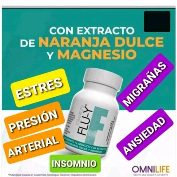 Omnilife Flu-Y Bote de 60  Causulas - Imagen 6