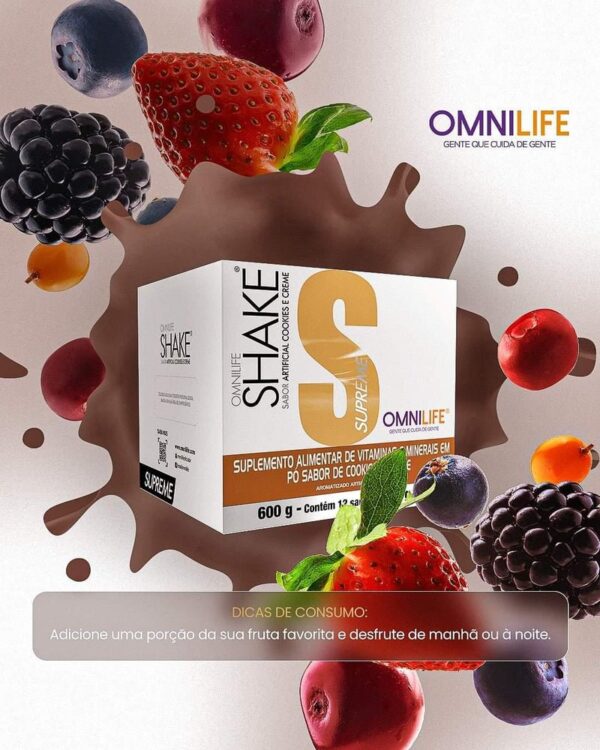 Omnilife Shake Supreme Cookies & Cream - Imagen 4