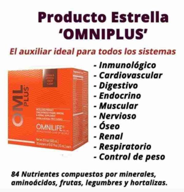 Omnilife Omniplus Supreme , caja de 30 sobres - Imagen 5