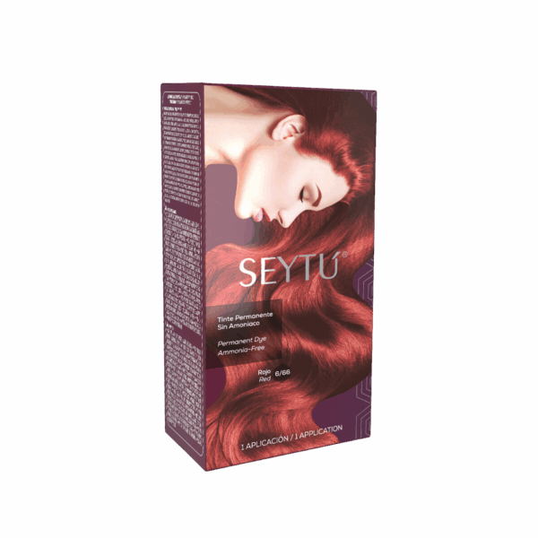 Seytú Tinte Permanente sin Amoniaco Rojo 70ml